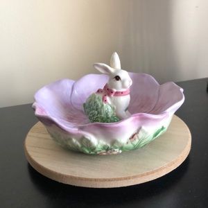 CornerRuby Spring Collection Bunny EASTER Candy Bowl Dish